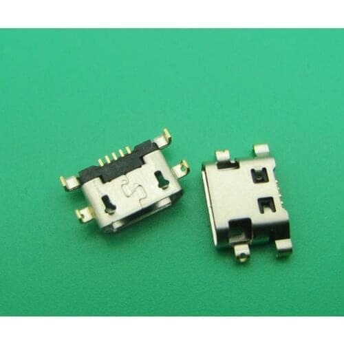 2pcs Micro usb charging port socket charging interface for iLA S1 MT6737T 5.50" 1080 x 1920 smartphone charging replacement unit