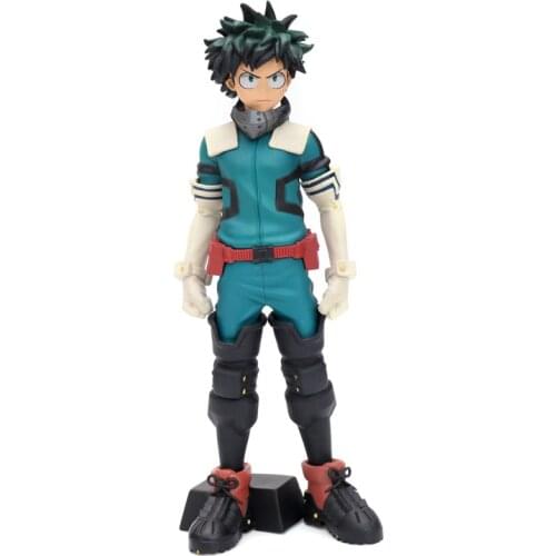 2019 My Hero Academia Izuku Midoriya Deku Standing Ver. 6th Fighting Coat PVC Action Figure Todoroki Shoto Collectible Model 25