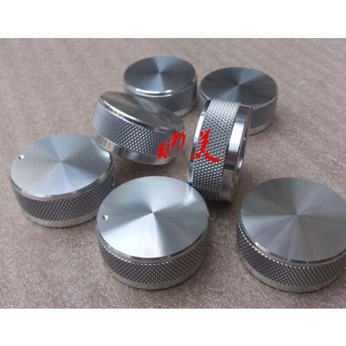 Diameter 35mm,high 16mm full aluminium amplifier solid knob volume potentiometer knob for HIFI stereo amplifier knob