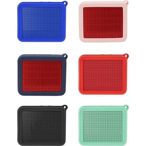 Shock-Absorbing Silicone Cover Compatible with JBL Go 2 Intelligent Loudspeaker Accessories Durable