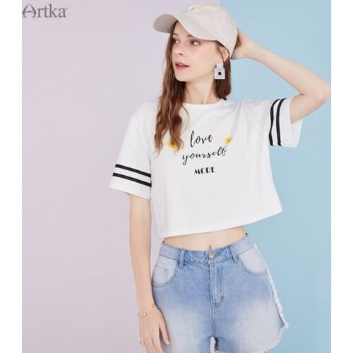 Artka Women's Cropped T-shirts