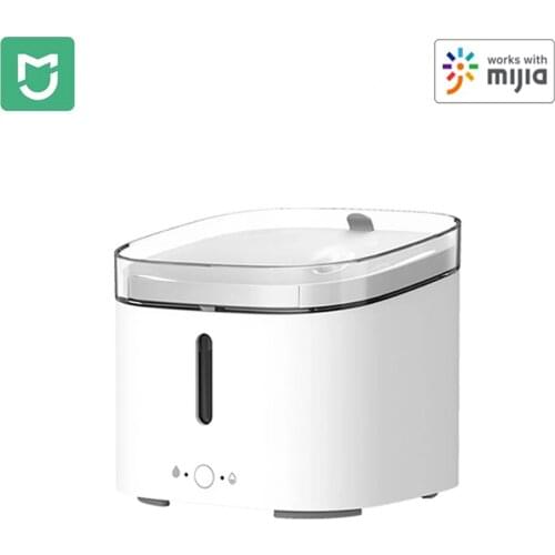 Xiaomi Mijia Smart Pet Water Dispenser 2L Puppy Automatic Water Drinking Fountain Simulated Natural Quadruple Filtration