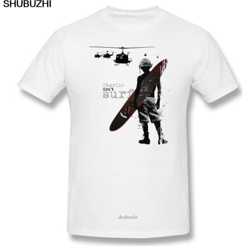 Vietnam War T Shirt Charlie Don T Surf T-Shirt Men Cartoon Summer Mens Short Sleeve T Shirts Basic Streetwear Tee Shirt sbz8462