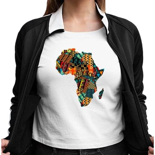 Africa Cool Women T-shirt African Various Patterns Printed Oversize T-shirt Creative T Shirt Streetwear new arrival 2021 Tshirt