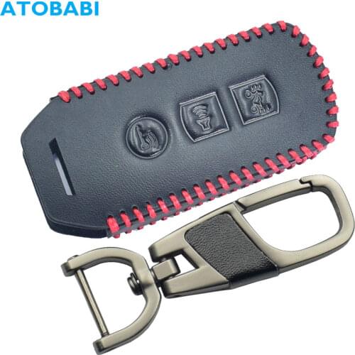Leather Car Key Case For Honda PCX SH 125 150 2016 2017 2018 2019 2020 Super Cub Motorcycle Scooter Remote Fob Cover Protector