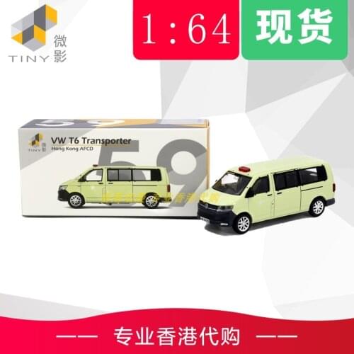 Tiny 1/64 VW T6 Transporter Vehicles Collection Metal Die-cast Simulation Model Cars Toys