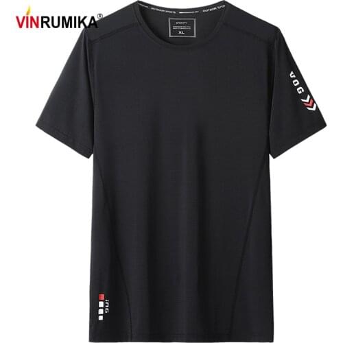 Super Large Size L-9XL 2020 Summer Cool Men High Quality Soft O-neck Black Thin Short Sleeve T-shirt Man Blue T-shirts Tees Tops