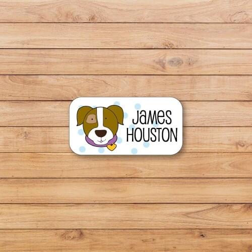 FREE SHIPPING 105 pcs Personalized Name Stickers Customized cartoon pattern Water Proof School Label Tag FREE SHIPPING