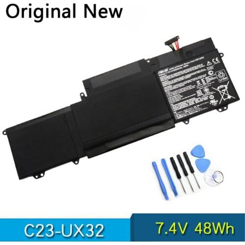 New Original Battery C23-UX32 For ASUS VivoBook U38N U38N-C4004H ZenBook UX32 UX32A UX32VD UX32LA 7.4V 48Wh
