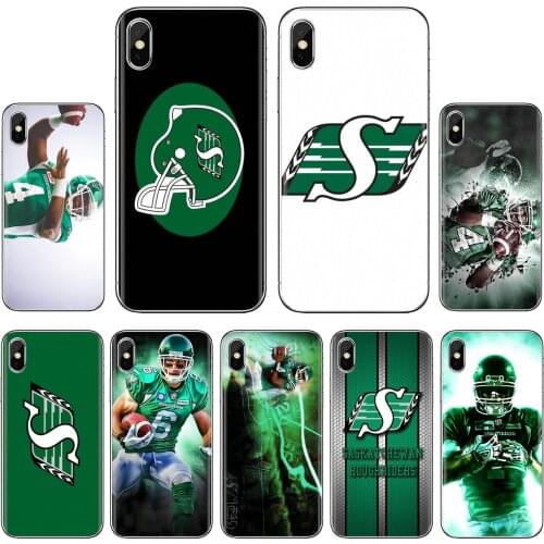 Saskatchewan-Roughriders-C-Football Silicone Case For iPhone 10 11 12 Pro Mini 4S 5S SE 5C 6 6S 7 8 X XR XS Plus Max 2020