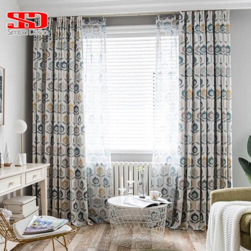 Modern Blackout Curtains for Living Dining Room Bedroom Light Luxury High-end Villa Simplicity Curtains Finished Product Customi
