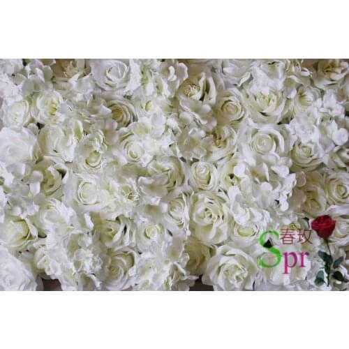 SPR 2018 new SPR wedding Artificial hydrangea rose flower wall backdrop flower arch flore decorations 10pcs/lot free shipping
