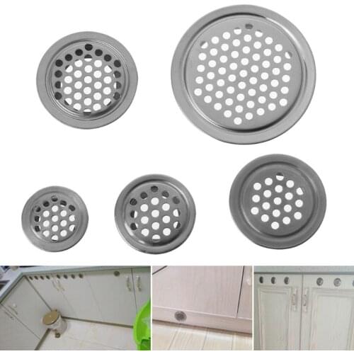 Stainless Steel Air Vent Hole Ventilation Louver Round Shaped Venting Mesh Holes