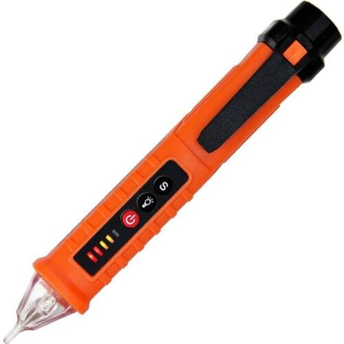 1pc Voltage Tester Sensitivity Electric Pen AC/DC Voltage Detector Test Pen 12V/48V-1000V Non-Contact Tester Pen