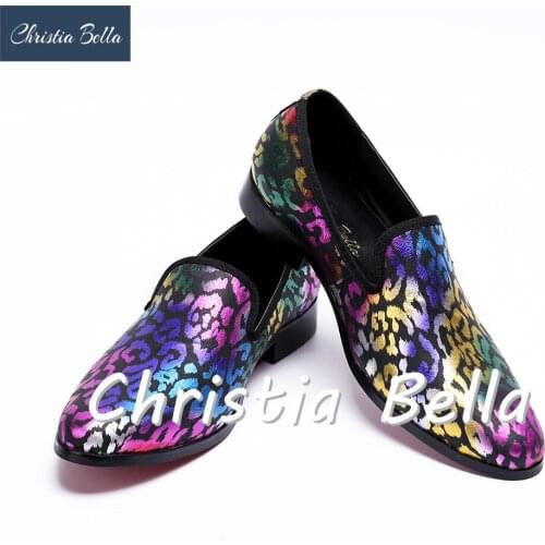 Christia Bella New Mens Fashion Italian Luxury Men Loafers Casual Genuine Leather Men Flats Designer Shoes Plus Size 38-47