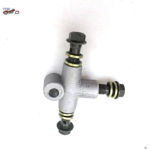 Hydraulic Disc Brake Line M10 3-way three-way Union Tube With Bolt Fit For China ATV Quad Bike Go Kart Buggy UTV Scooter Parts