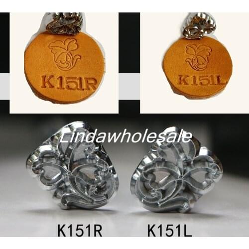 Leather carving printing tool, K151L/K151R,leather stamp,leather tool