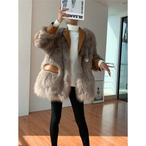 Okkdey Women's Jackets With Fur