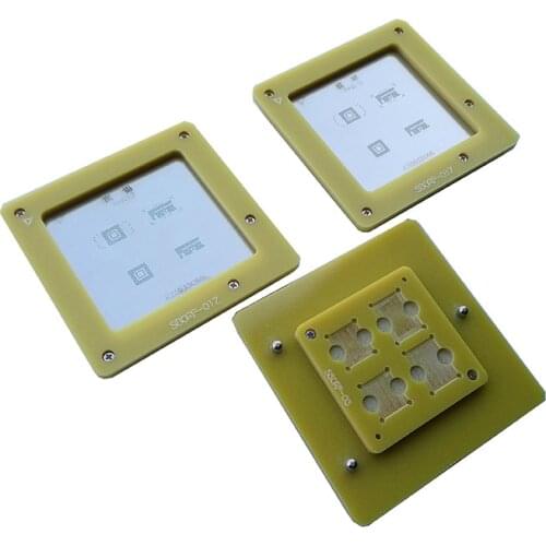 EMMC153 eMMC169 eMCP162 eMCP186 Reball Jig Solder Ball Mounting Reballing eMMC/eMCP Reballing Tool 4 in 1 BGA Rework Station