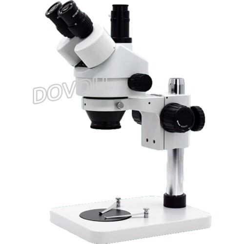Industrial 3.5X 7X 45X 90X Simul-focal Trinocular Stereo Microscope 1080P VGA HDMI Video Camera For Phone PCB Soldering Repair