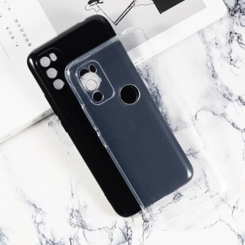 Transparent Phone Case For Blackview A70 Gel Pudding Silicone Caso Soft Black TPU Case For Etui Blackiew A70 A 70 Back Cover