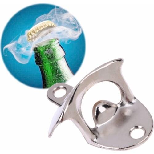 Vintage Bottle Opener Wall Mounted Wine Beer Opener Tool Bar Drinking Accessories Home Kitchen Gadgets