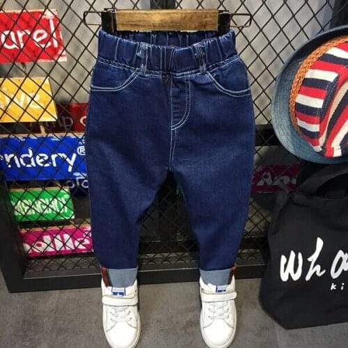 2018 Baby Girls Boys Denim Pants Girl Kids Jeans Cotton Long Pant Children Girl Boy Clothing