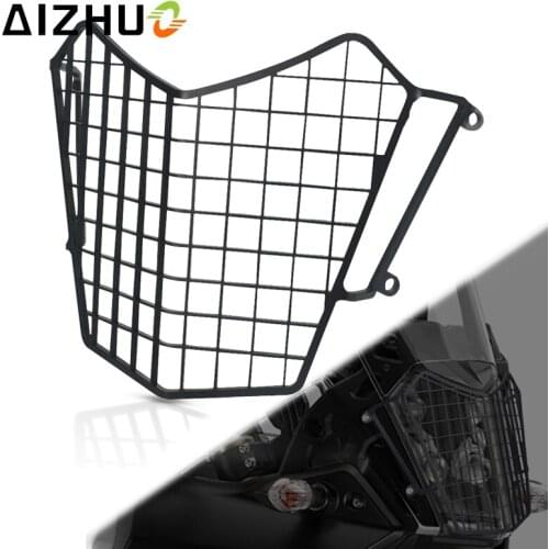 For YAMAHA TENERE 700 Tenere700 2019 2020 2021 Motorcycle Accessories Headlight Protector Grille Guard Cover Protection Grill