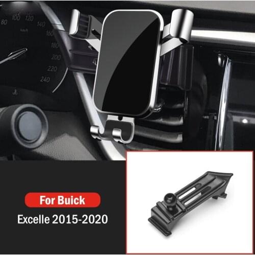 Car Mobile Phone Holder Air Vent Mount GPS Stand Gravity Navigation Bracket For Buick Excelle 2015-2020 Car Accessories