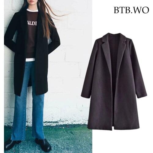 Женские шерстяные пальто BTB.WO China At AliExpress