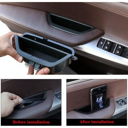 For BMW X3 X4 F25 F26 2010-2017 Driver Left Right Interior Door Handle Inner Door Panel Handle Pull Trim Cover