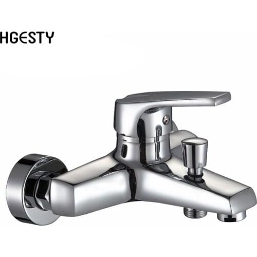 Classic Wall Mount Bathroom Shower Faucet Valve Triple Bathtub Sink Tap Single Handle Cold Hot Water Mixing Valve Shower Nozzle
