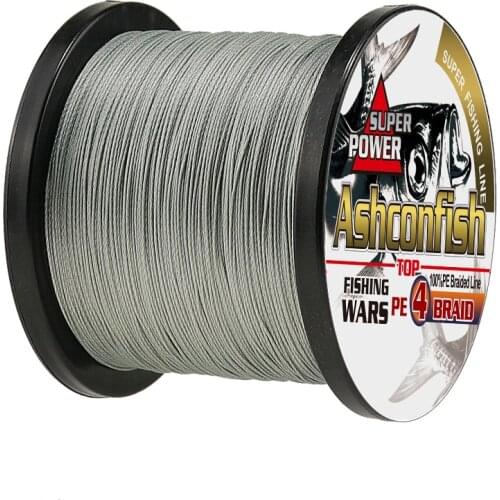 1500m fishing equipment lines PE Braided Fishing Line 4Strands 6-80LB Saltwater Carp pe fiber Lines Braided Line For Fishing