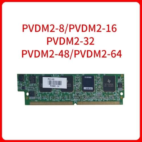 Original Channel Packet Voice and Fax Module DSP Module For Cisco Router PVDM2-8 PVDM2-16 PVDM2-32 PVDM2-48 PVDM2-64