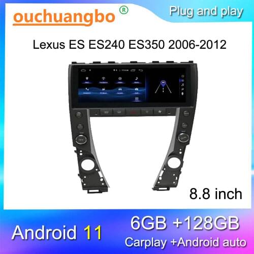 Ouchuangbo gps radio recorder for 8.8 inch ES ES240 ES350 2006-2012 androd 10 stereo audio player