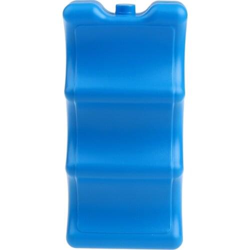 Portable Durable Freezer Ice Blocks Case Beach Camping Travel Lunch Cooler 2 Colors