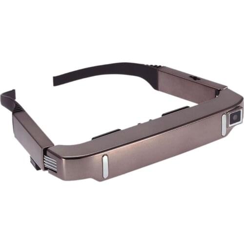 Vision 800 Smart Android WiFi Glasses Wide Screen Portable Video 3D Glasses Private Theater with Bluetooth Camera
