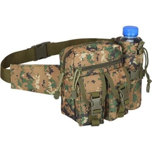 1PCS Polyester Portable Fishing Bag Outdoor Camping Hiking Belt Waist Bag Lure Box Carp Fishing Tackle Accessories Storage Bags