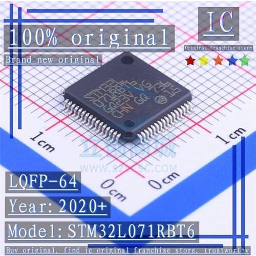 2020+ 100% Brand new original 2PCS-10PCS STM32L071RBT6 LQFP-64 Microcontroller chip