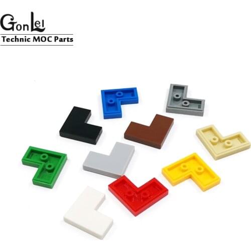 230Pcs/lot Tile 2 x 2 Corner 14719 MOC Tiles Building Blocks Bricks DIY Parts Enlighten Assembles Particles Toys Gifts
