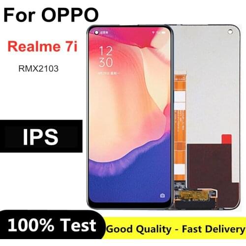 6.5" For OPPO Realme 7i LCD Display Touch Screen Digitizer Assembly Replacement For Oppo Realme 7i 7 i RMX2103 lcd