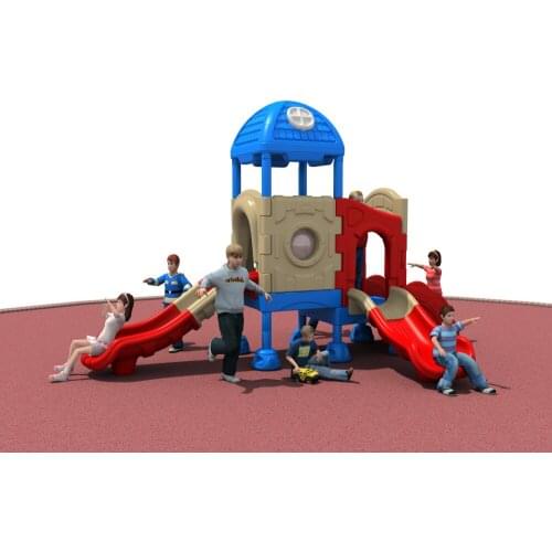 CE/TUV/SGS amusement family/school outdoor plastic playground equipment park slide structrue YLW-OUT171121