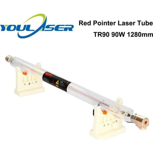 Co2 Laser Tube 90W Length 1280mm Dia.80mm for CO2 Laser Engraving And Cutting Machine