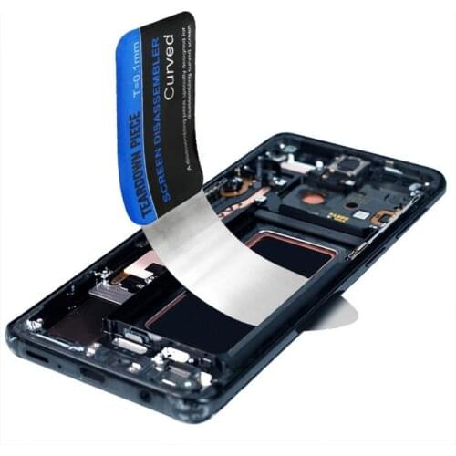 Mobile Phone Curved LCD Screen Spudger Opening Pry Card Tools Ultra Thin Flexible Mobile Phone Disassemble Steel Metal