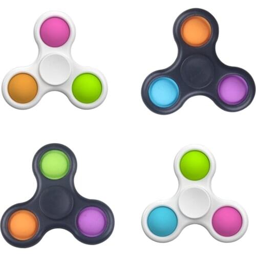 2021 New Fidget Toys Pressure Stress Reliever Board Controller Educational Toy Figet Toys Simple Dimple Silicone Toys Fidget