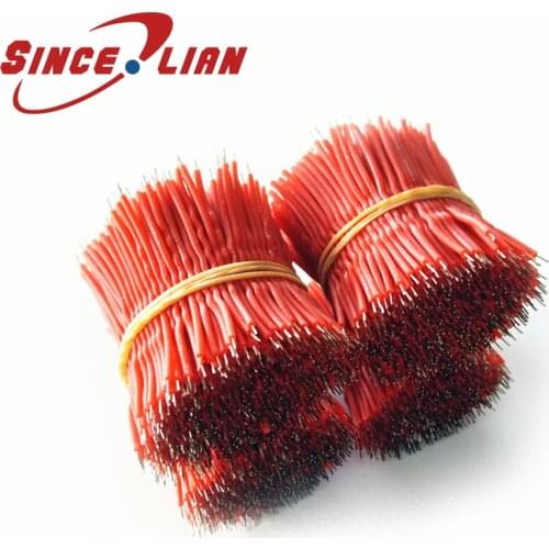 Original Power Cord 1000PCS UL1007 AWG24 Rubber Wire Cable Red Black Extension Cord 24AWG Heating Electric Cable