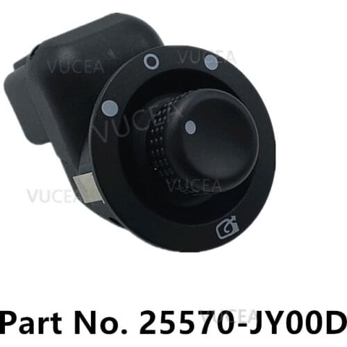 25570JY00D For RENAULT KOLEOS Mirror Adjustment Switch parts Mirror fold switch