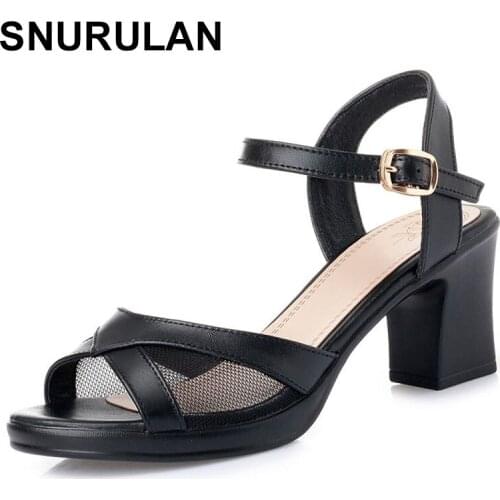 SNURULANBig size women luxury fashion party night club dress crystal summer shoes sexy high heels sandals ladies zapatos de muje