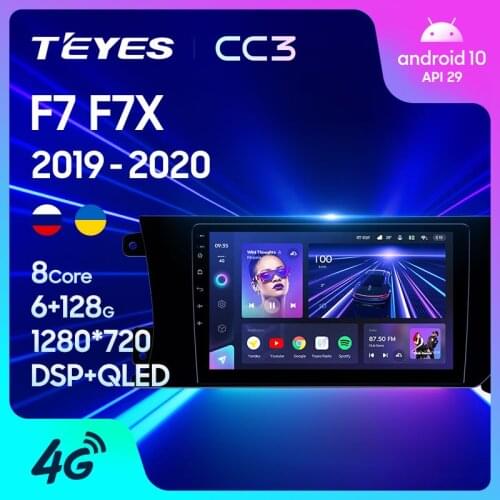 TEYES CC3 For GREAT WALL Hover Haval F7 F7X 2019 - 2020 Car Radio Multimedia Video Player Navigation stereo GPS Android 10 No 2din 2 din dvd