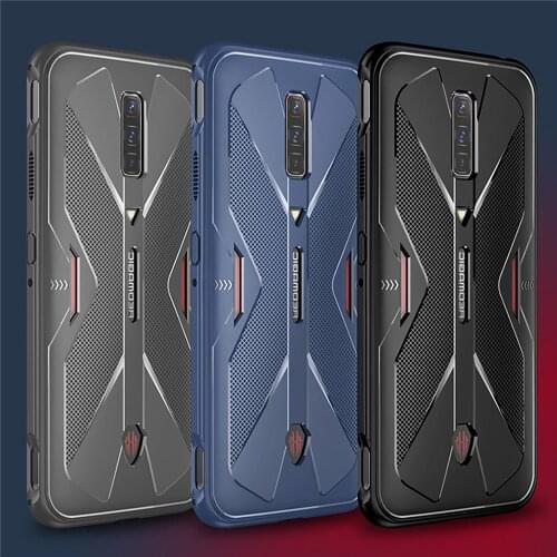 TPU Phone Case Cooling Shell Protective Sleeve Cover for Nubia Red Magic 6/6pro Phone